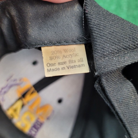 Kobe Bryant #24 2008 NBA MVP Hat Adjustable Black LA Lakers Cap One Size - Picture 10 of 10